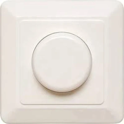 Afbeelding van Ehmann T39.08 Dimmer (inbouw) Geschikt voor lampen: LED lamp, Spaarlamp, Gloeilamp, Halogeenlamp Wit