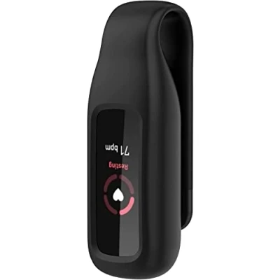 Afbeelding van NEO+, Zwarte siliconen cliphouder compatibel met Fitbit Luxe activity tracker