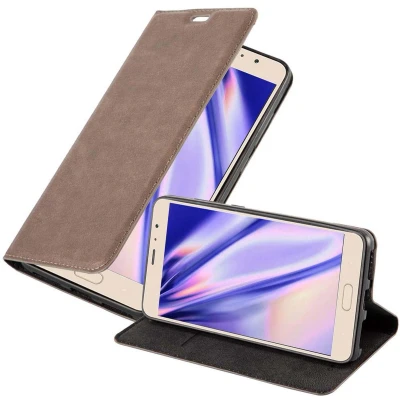 Afbeelding van Cadorabo Hoesje geschikt voor Xiaomi RedMi PRO in KOFFIE BRUIN Beschermhoes Case magnetische sluiting Cover