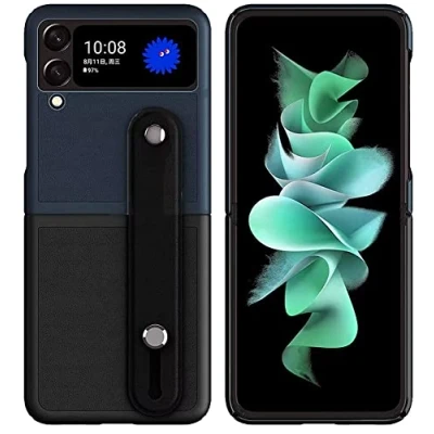 Afbeelding van Topme Case Design voor Samsung Galaxy Z Flip4 5G, zwart