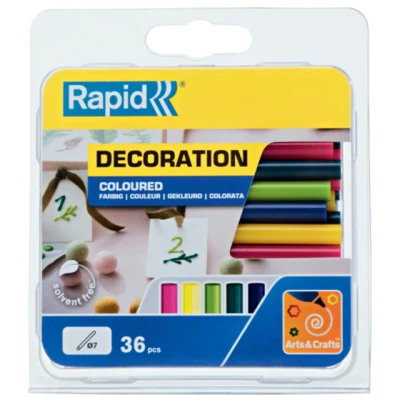 Afbeelding van Lijmpatroon Rapid 7mm 5 kleuren assorti