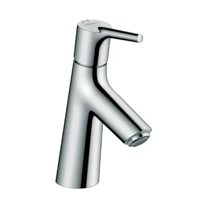 Afbeelding van Hansgrohe Talis S 1 greeps wastafelkraan 80 CoolStart met trekwaste