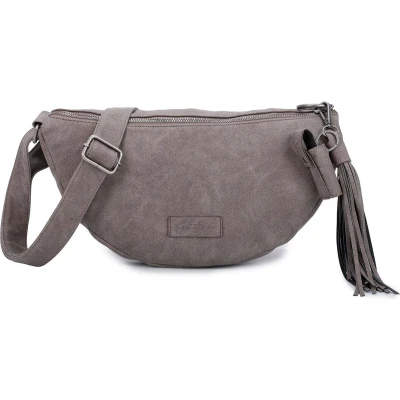 Afbeelding van Fritzi aus Preußen Schoudertas Jakx Lipstick03 Cross Bag Basalt Bruine