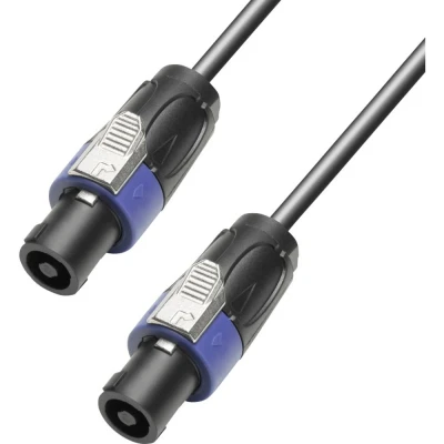 Afbeelding van Adam Hall Luidspreker Kabel [1x SPK stekker 1x stekker] 4 x 2.5 mm² 10.00 m Zwart