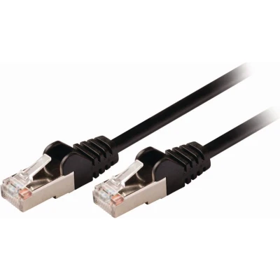 Afbeelding van Netwerkkabel Cat5e SF/UTP 1 meter (Zwart)