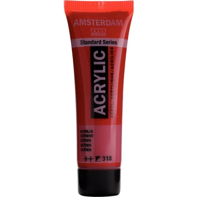 Afbeelding van Amsterdam acryl 318 karmijn 20 ml