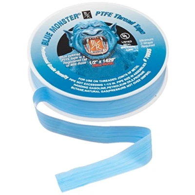 Afbeelding van Mill Rose 70885 Blauw Monster PTFE Pijpdraad afdichtmiddel Tape, 1/2 Inch x 1429 Inch,