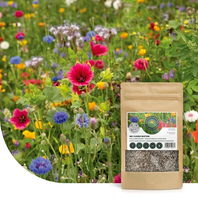 Afbeelding van Bloemzaden Bijen &amp; Hommelmengsel 1 En Meerjarig 5KG ±2.500 M² MRS Seeds Mixtures
