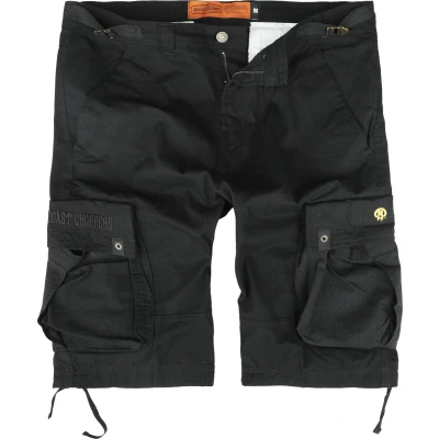 Afbeelding van West Coast Choppers Caine Ripstop Cargo Shorts Korte broek zwart XXL Katoen