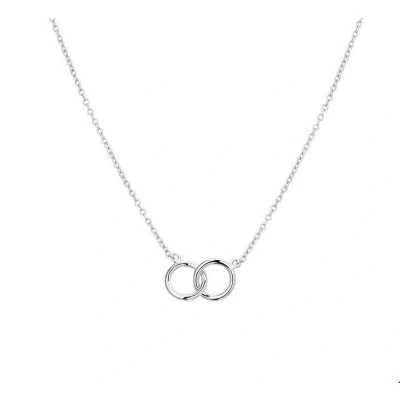 Afbeelding van Zilver Gerhodineerde Collier rondjes 1 1325590