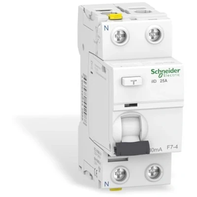 Afbeelding van Schneider Electric Aardlekschakelaar ACTI9 IID 2P 25A 30MA TYPE A, A9Z21225