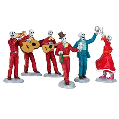 Afbeelding van Lemax Fiesta De Los Muertos Set Of 6