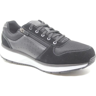 Afbeelding van Sneaker Joya Men Dynamo Zip Black Schoenmaat 43