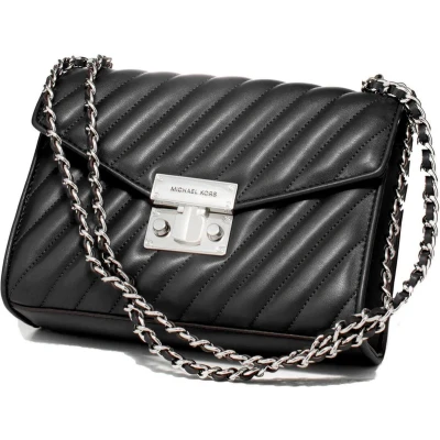 Afbeelding van Handtas Dames Michael Kors 35T0SXOL2U BLACK 23 x 18 7 cm Zwart