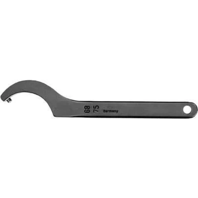 Afbeelding van Haaksleutel met nok DIN 1810 B 68 75mm AMF