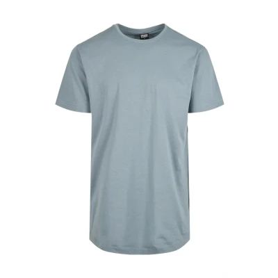 Afbeelding van Urban Classics Shaped LONG Tshirt basic, Heren, Maat: Large, Dustyblue