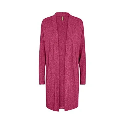 Afbeelding van SOYACONCEPT Dames SC BIARA 2 Gebreide damesjas, roze, X Small, XS