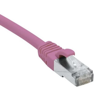 Afbeelding van Netwerkkabel RJ45 CAT 6A F/UTP LSOH SNG roze 1.5 m