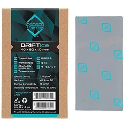 Afbeelding van Iceberg Thermal Driftice Thermo pad, 80 mm x 40 1,0