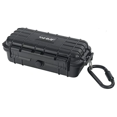 Afbeelding van HMF ODK500 Outdoorkoffer, klein, waterdichte box voor boot en vrije tijd, 19,8 x 10,5 6,4 cm