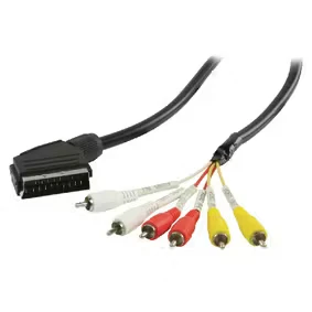 Afbeelding van SCART kabel naar RCA Nedis