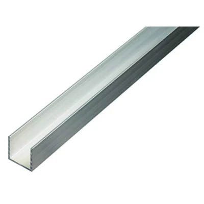 Afbeelding van Alberts 474362 U profiel aluminium, naturel 1000 x 15 mm