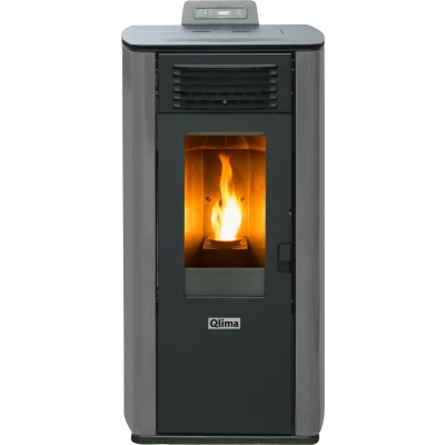 Afbeelding van Qlima Fiorina 74 S line Grey Pelletkachel