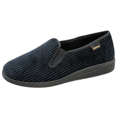 Afbeelding van Fischer Heren blauw donker pantoffels &amp; slippers maat 44