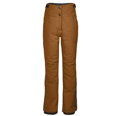 Afbeelding van killtec Skibroek/functionele meisjesbroek met sneeuwvanger KSW 343 GRLS SKI PNTS, bruin, 152, 42094 000