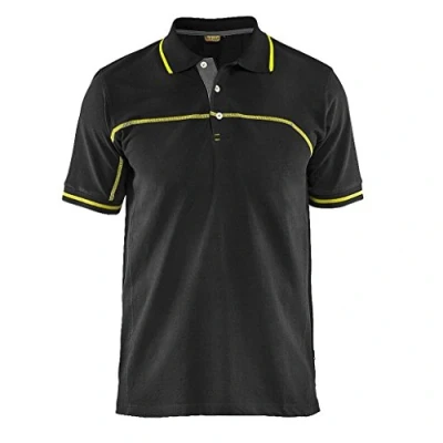 Afbeelding van Blaklader Poloshirt 3389 1050 Zwart/Donkergrijs