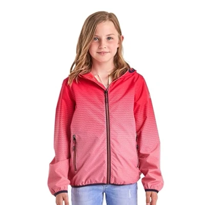 Afbeelding van killtec Girl&#039;s Functioneel jack met capuchon, opvouwbaar Lyse GRLS JCKT A, neon coral, 116, 36263 000