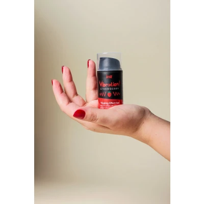 Afbeelding van INTT Vibration! Strawberry Tintelende Gel