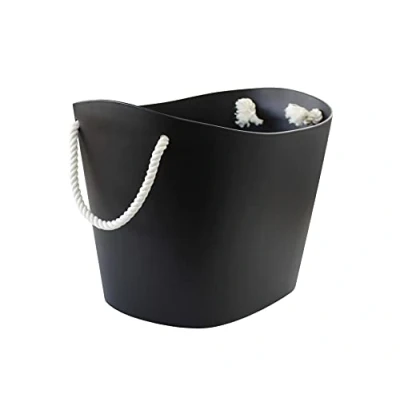 Afbeelding van Hachiman Opbergbak Balcolore Medium Zwart 27x40x30,5cm 19 Liter
