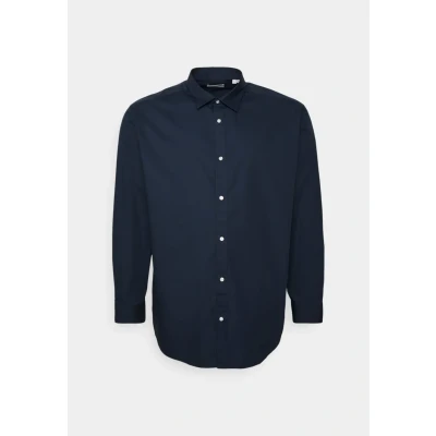 Afbeelding van Jack &amp; Jones Jjjoe Plain Overhemd, Heren, Maat: 3XL, Navy blazer