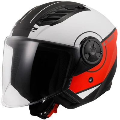 Afbeelding van LS2 Helm Airflow II Solid OF616 wit maat XS