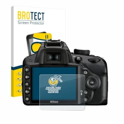 Afbeelding van BROTECT Screenprotector voor Nikon D3200 Folie Beschermfolie Beschermglas matte