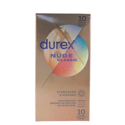 Afbeelding van 3x Durex Condooms Nude 10 stuks