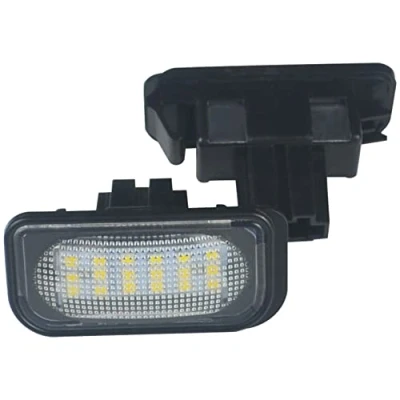 Afbeelding van FanPaYY 2 stuks foutloze kentekenplaatverlichting waterdichte achterlichten voor C Klasse W203 W209 CLK