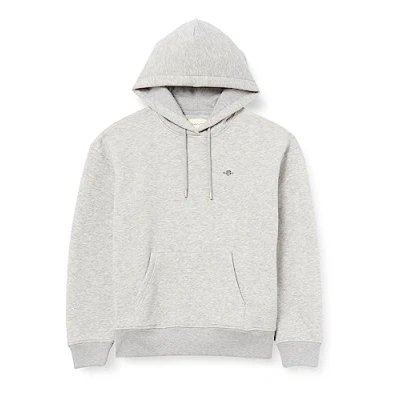 Afbeelding van GANT Hoodie, Dames, Maat: XXL, Light grey melange