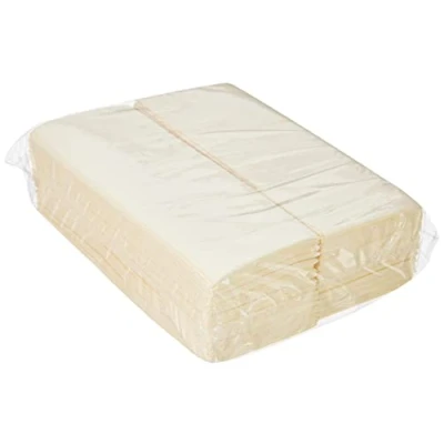Afbeelding van Alvotex Airlaid 50 bestekservetten bestekzakken, stofachtig, hoogwaardige wegwerpservetten, crème, 32 x 40 cm