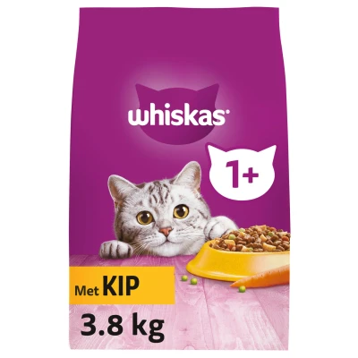 Afbeelding van Whiskas Droog Adult Kip 3,8 KG