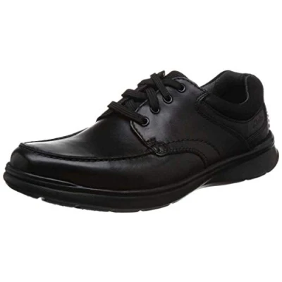 Afbeelding van Clarks Cotrell Edge heren Derbys, Zwart, 47 EU