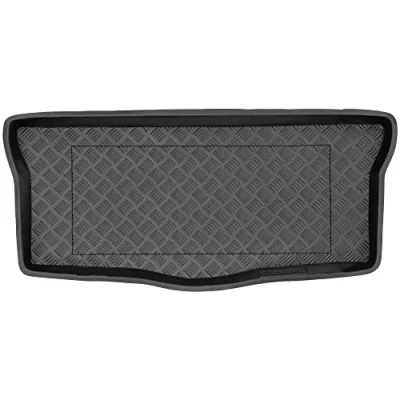 Afbeelding van M MOTOS PE kofferbakmatten voor Peugeot 107 2005 2014 Maak uw reis comfortabeler met de duurzame bagagemat all weather bagagemat, bescherming tegen vuil