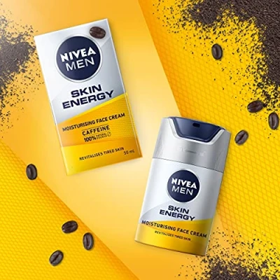 Afbeelding van Nivea Men, Active Energy, Crema Hidratante Facial, 50 ml