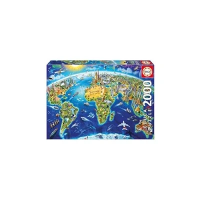 Afbeelding van EDUCA World Symbols Puzzle 2000pcs