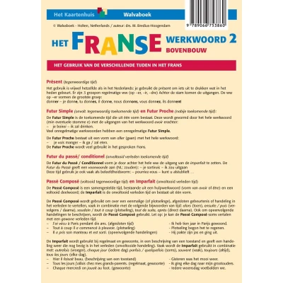 Afbeelding van Het Franse werkwoord 2 bovenbouw