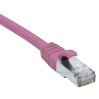 Afbeelding van Netwerkkabel DEXLAN RJ45 CAT 6 S/FTP LSOH SNG roze 3 m