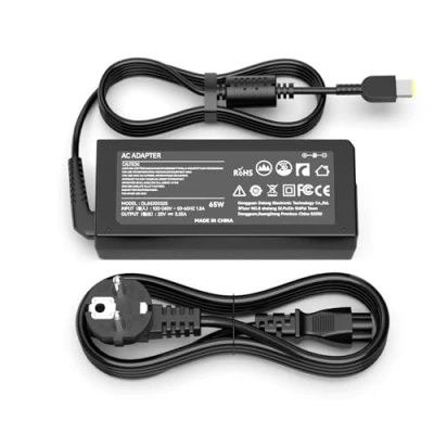 Afbeelding van 65 W PC oplader voor Lenovo Thinkpad X1 Carbon T430 T440 T450 T460 T470 T560 T540p E550 E560 E570 G50 Z50 X240 X250 X260 X270 ADLX40 5NDC3A ADLX45NCC3A 20 V 3,25 A Yoga 11 Laptop Adapter