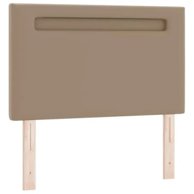 Afbeelding van vidaXL Hoofdbord Wandgemonteerd met hoofdeinde Cappuccino 100 cm PVC
