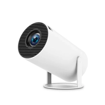 Afbeelding van Mini projector Wifi 6 BT5.0 met Android 11.0 OS, automatische keystone correctie, 180 graden, 130 inch scherm voor telefoon/pc/lap/PS5/Stick, 4K thuisbioscoopprojector HDMI